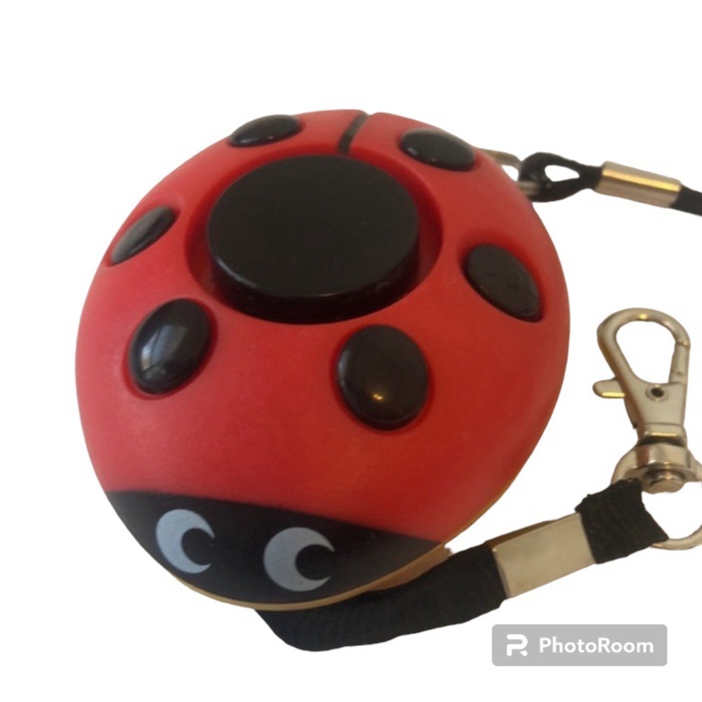 LADYBUG BACKPACK PERSONAL ALARM FOR PROTECTION